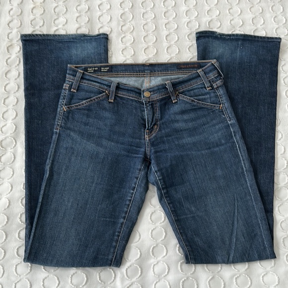 Citizens Of Humanity Women’s Low Rise Stretch Bootcut Jeans Size 29 - Picture 2 of 15